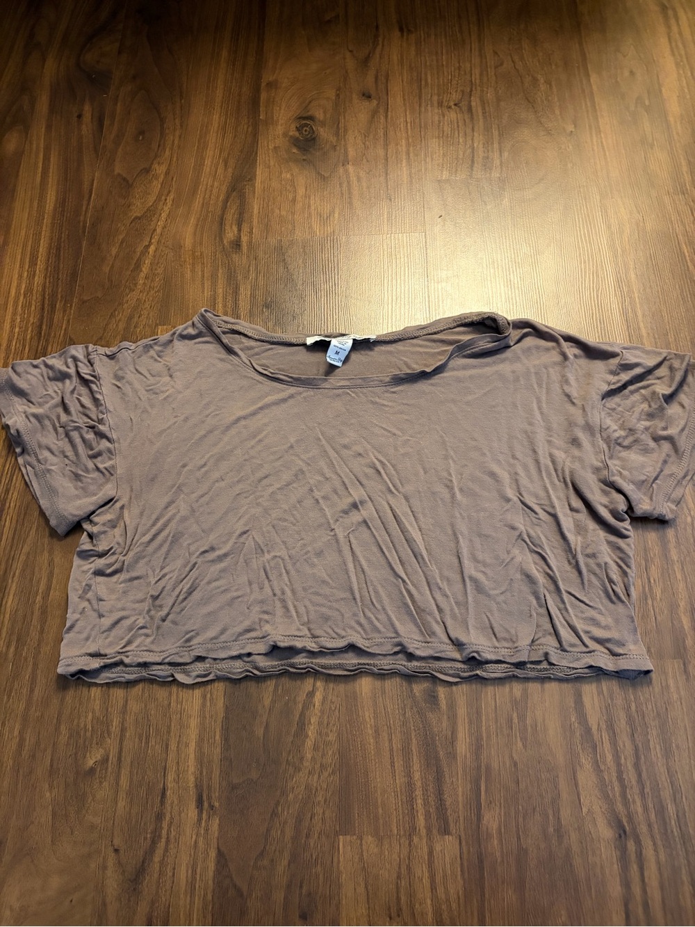 American Rag Taupe Crop Top